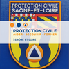Logo of the association Protection Civile 71
